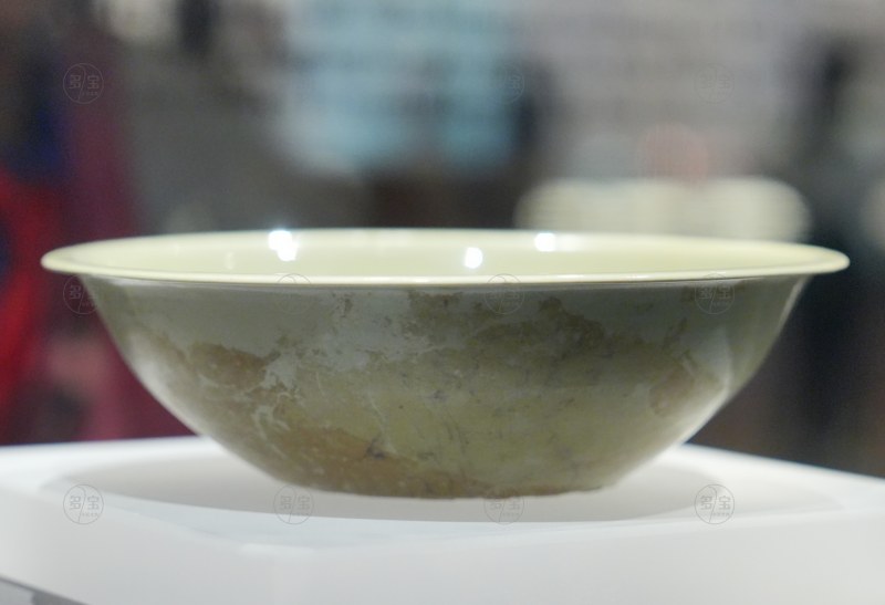唐 越窑秘色瓷青釉碗 - 图2
