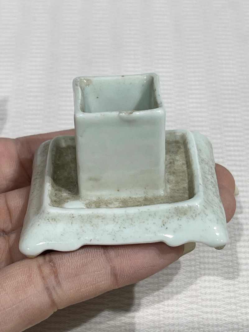 清代 文房小件瓷器一组十件 - 图14