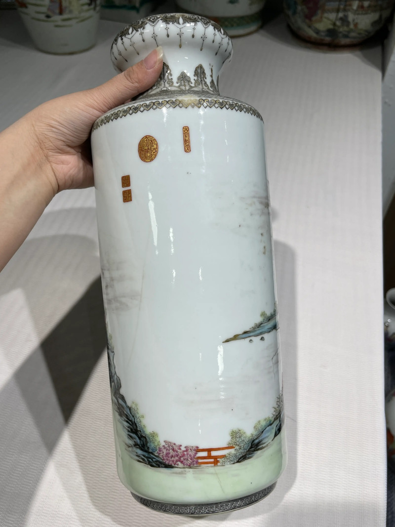 清代 粉彩瓷器一组四件 - 图30