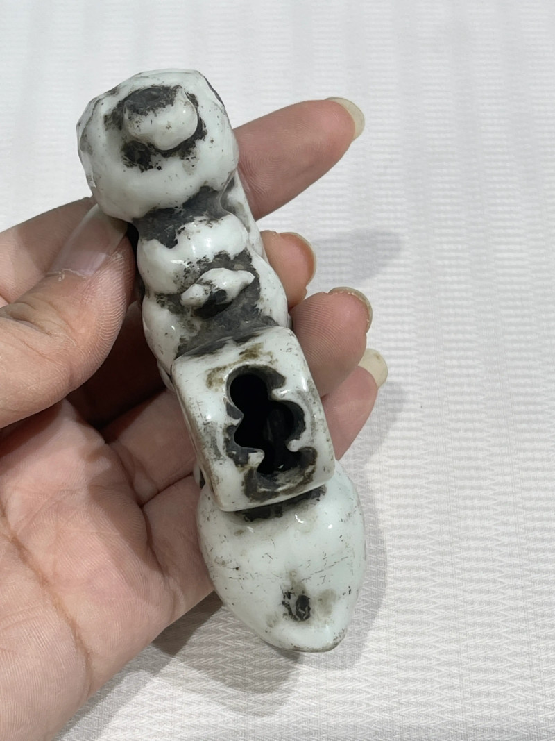 清代 文房小件瓷器一组十件 - 图18