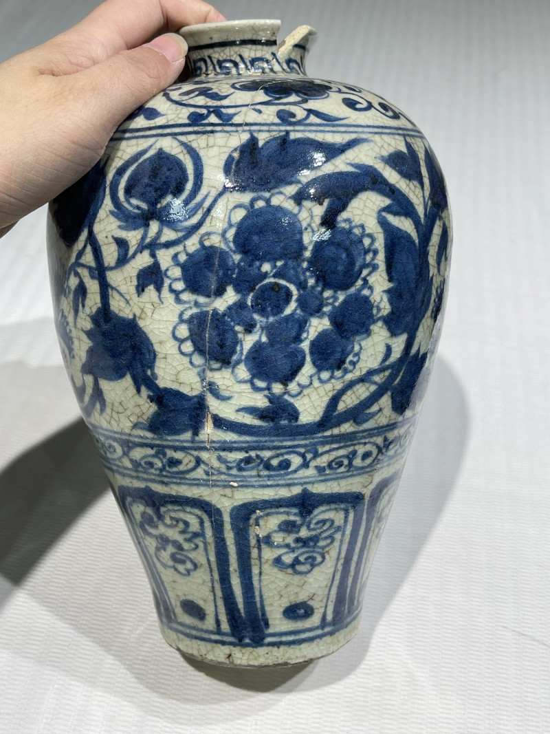 清代 青花瓷器一组八件 - 图25
