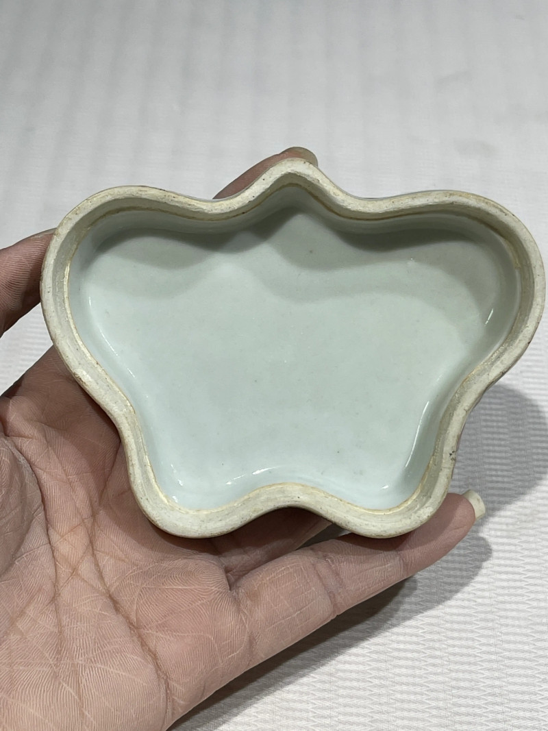 清代 粉彩文房瓷器一组十二件 - 图22