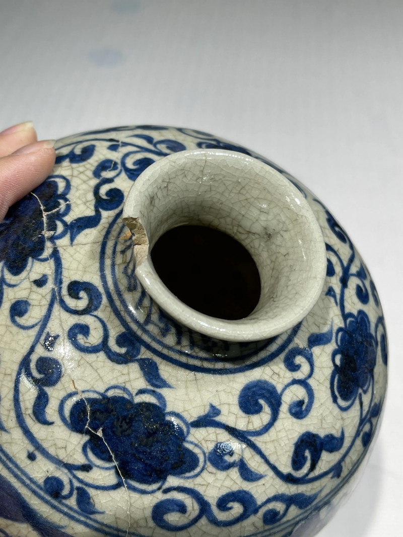 清代 青花瓷器一组八件 - 图26