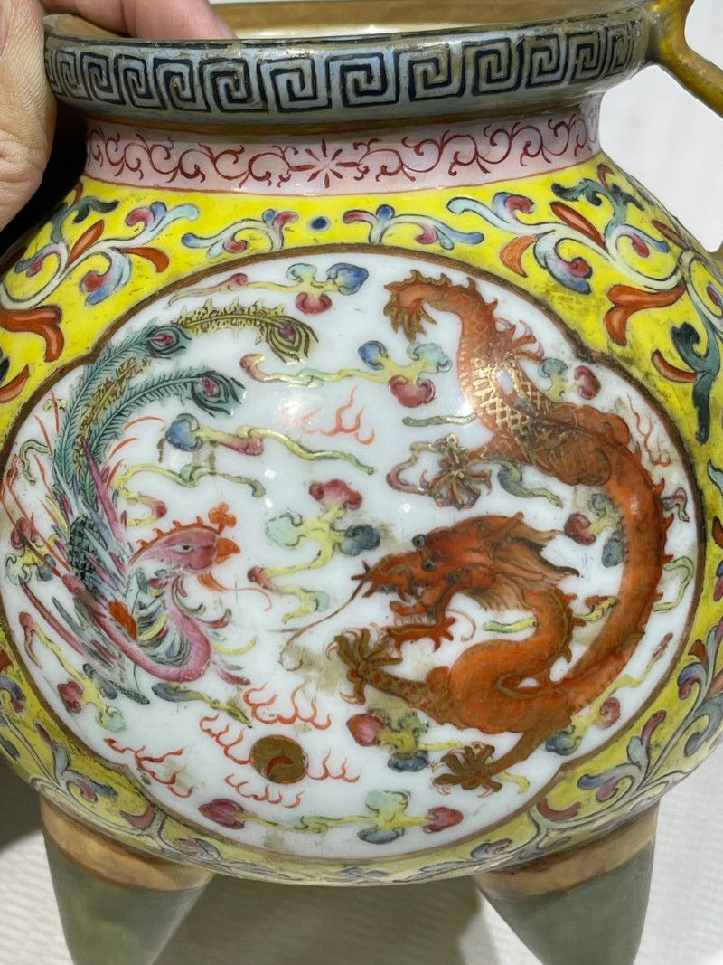 清代 粉彩瓷器一组六件 - 图3