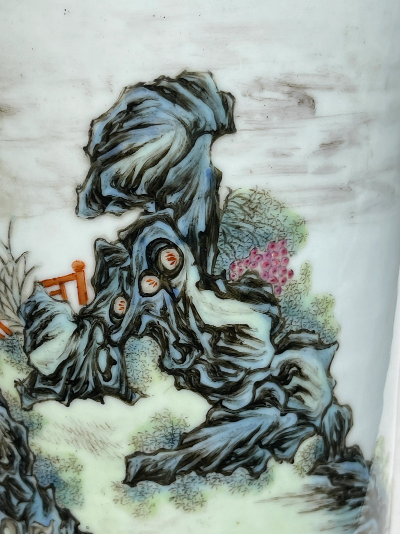 清代 粉彩瓷器一组四件 - 图34