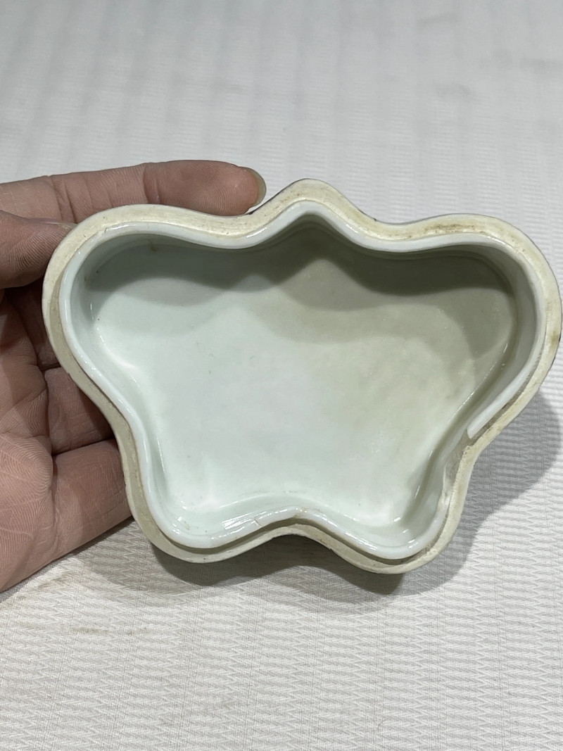 清代 粉彩文房瓷器一组十二件 - 图23