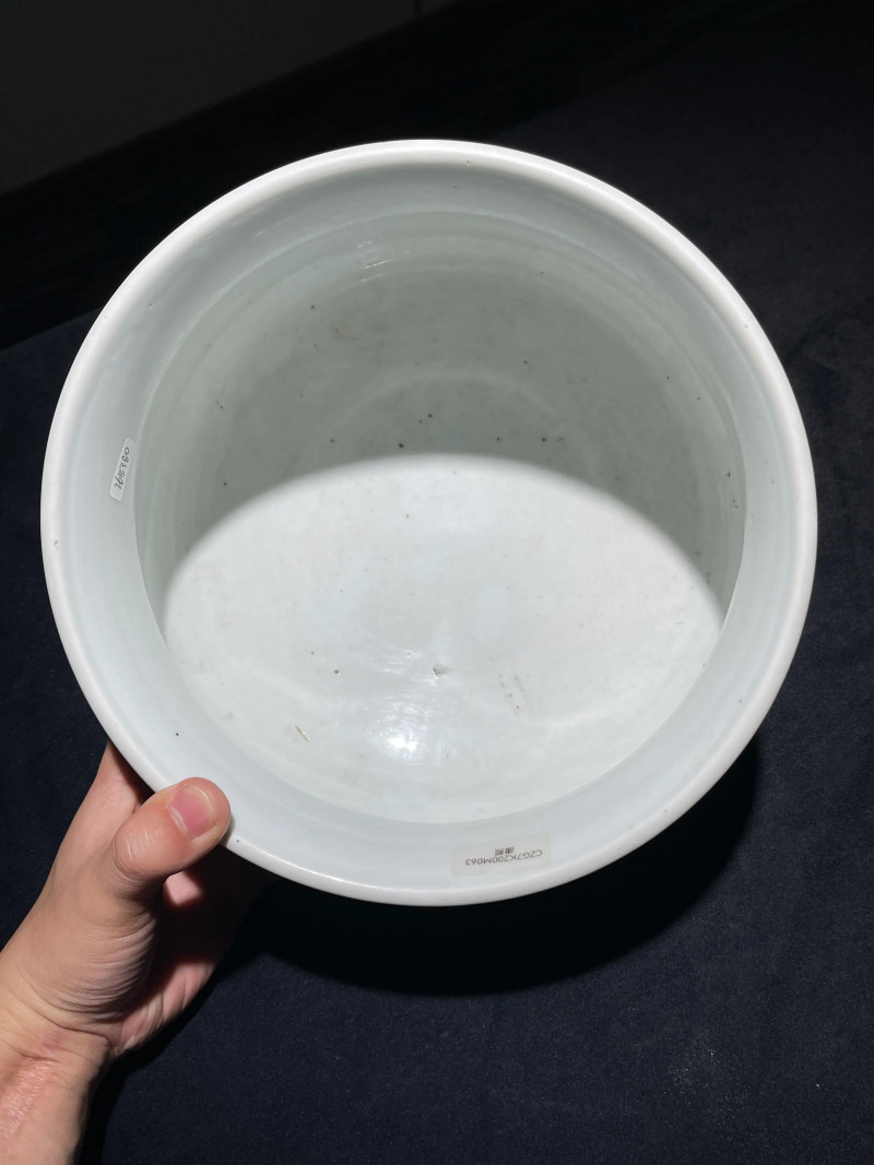 清康熙 青花山水纹香炉 - 图9