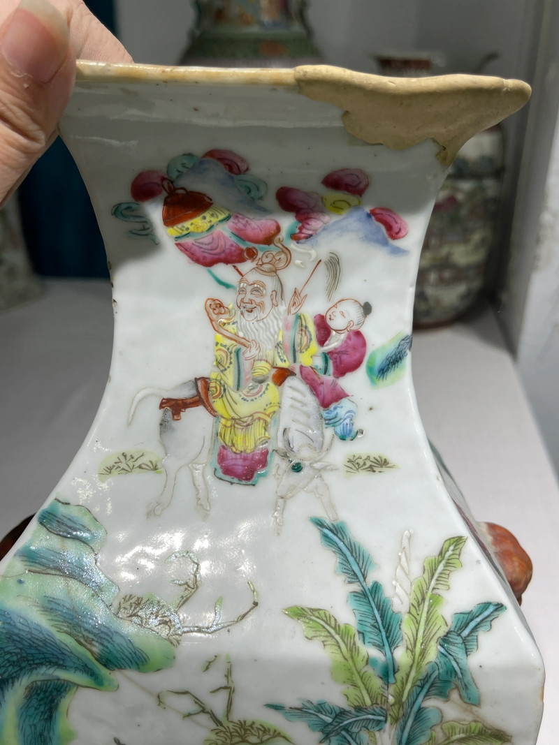 清代 粉彩人物纹瓷器一组十四件 - 图66