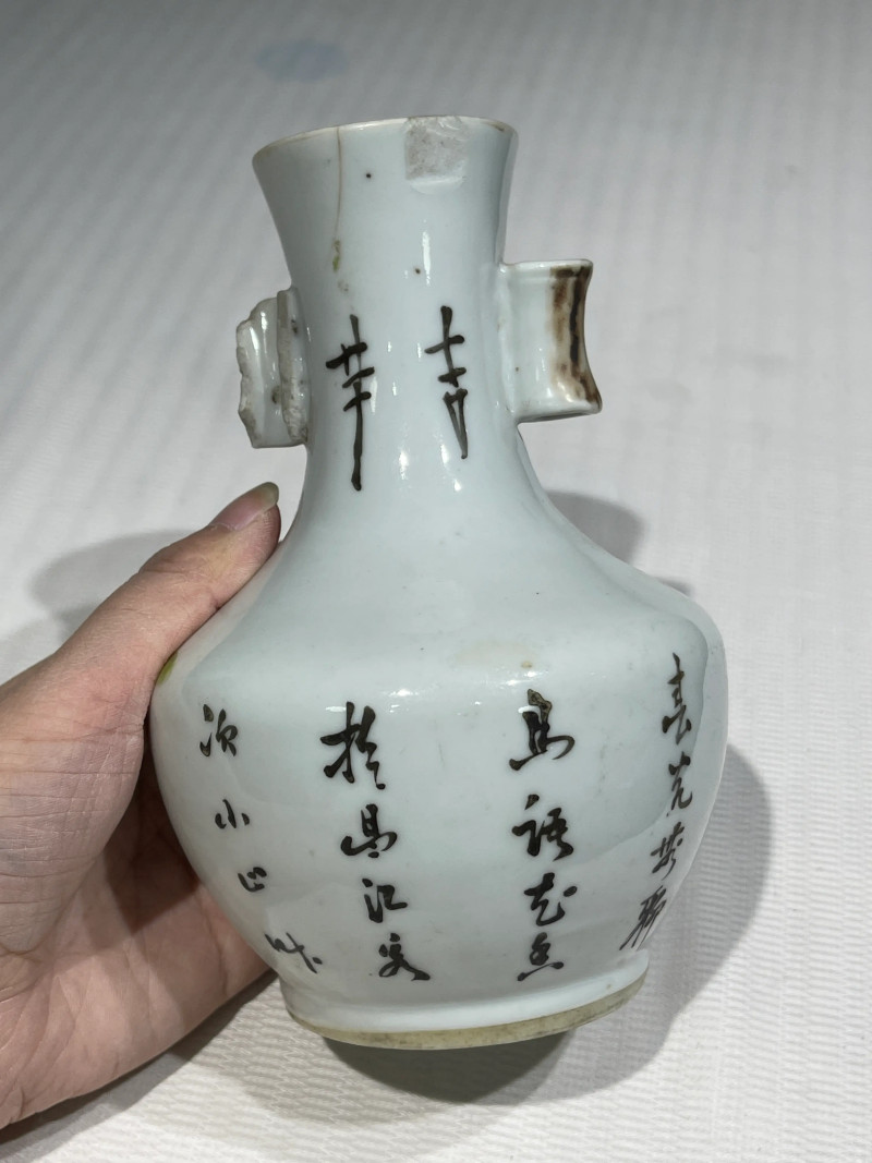 清代 粉彩花鸟纹瓶一组二十一件 - 图3
