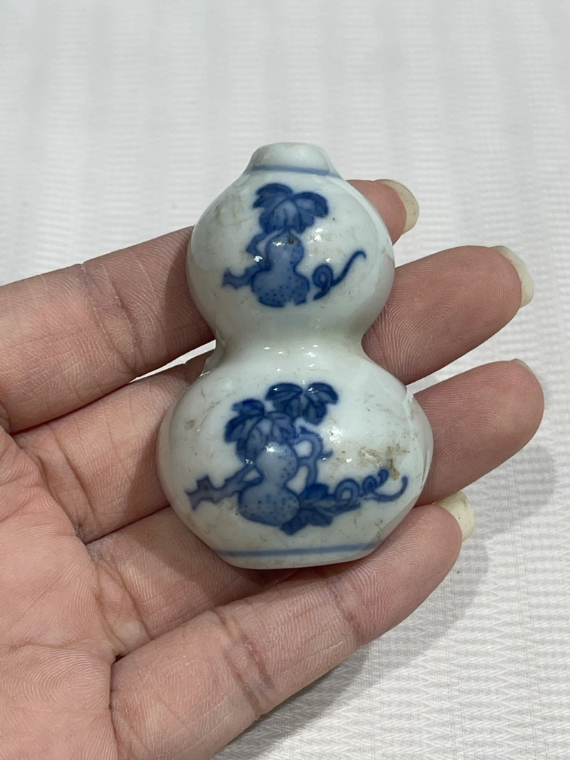 清代 文房小件瓷器一组十件 - 图26