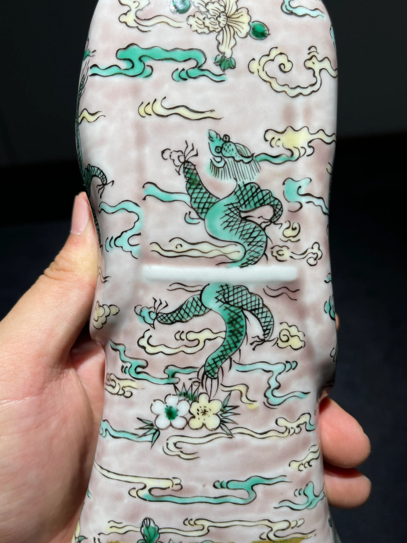 民国 素三彩人物瓷塑 - 图7