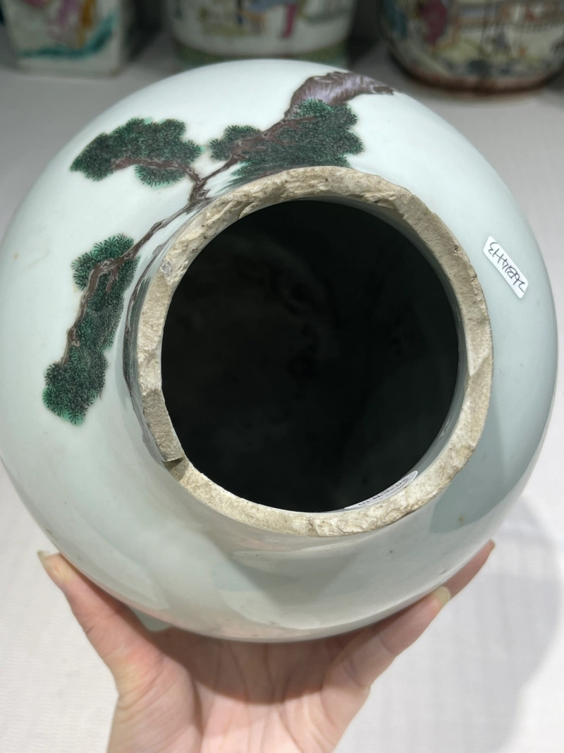 清代 粉彩人物纹瓷器一组十四件 - 图73