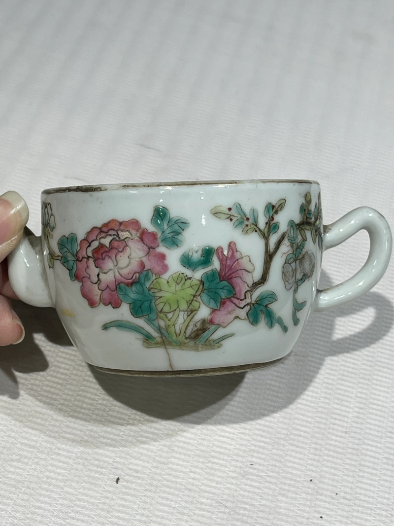 清代 粉彩茶壶一组十五件 - 图90