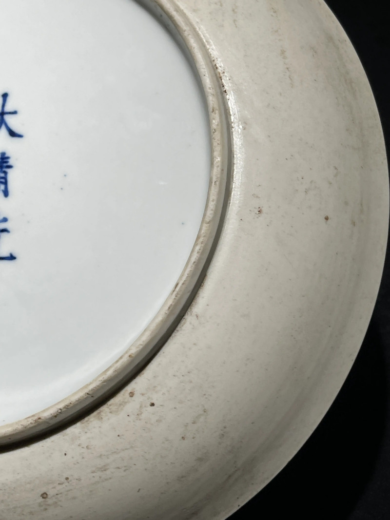 清光绪 粉彩龙凤纹盘 - 图10