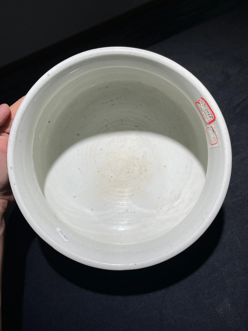 清康熙 青花罗汉纹香炉 - 图9