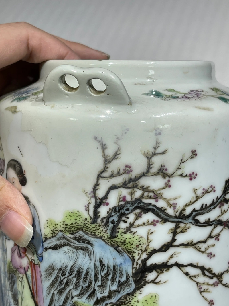 清代 粉彩瓷器一组四件 - 图11
