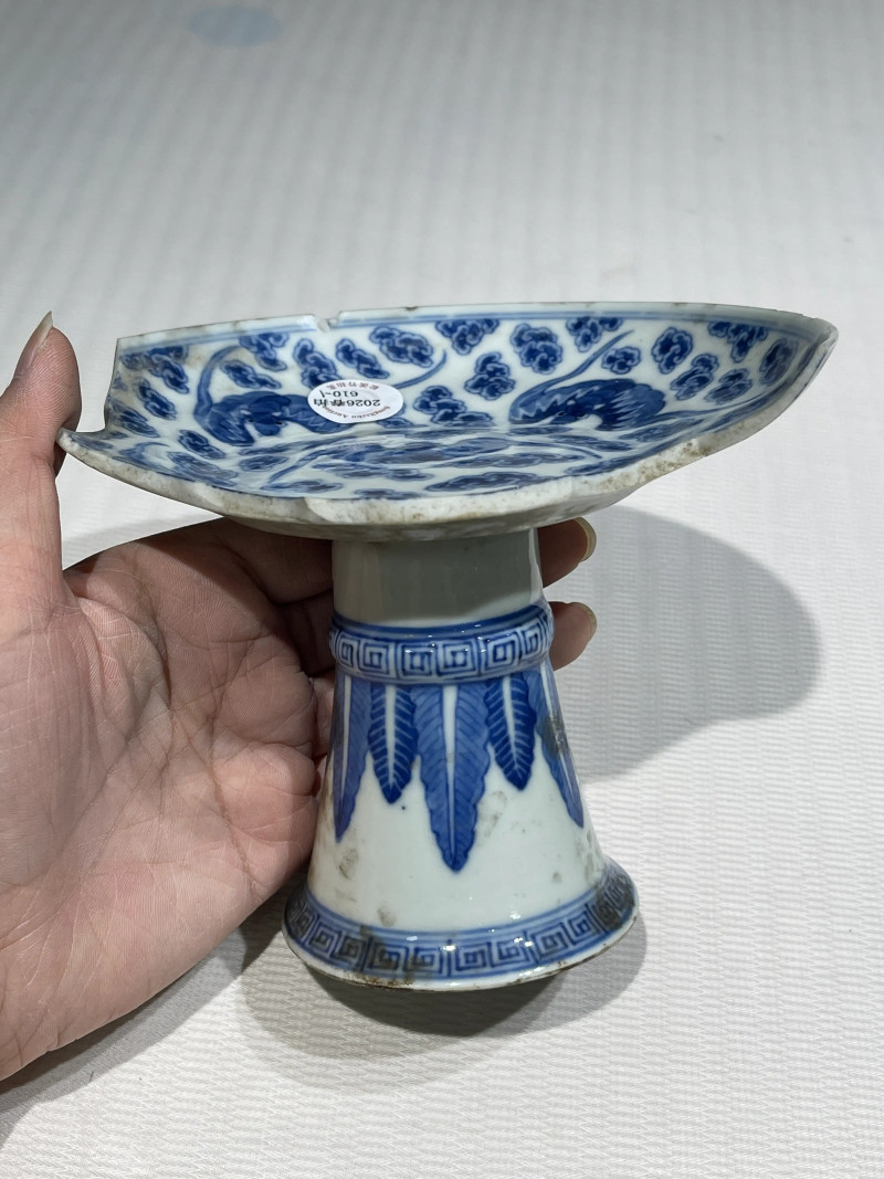 清代 青花瓷器一组七件 - 图26
