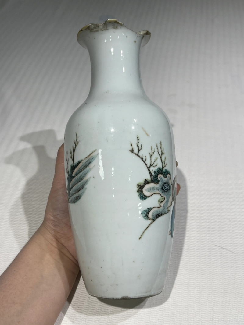 清代 粉彩人物纹瓷器一组十四件 - 图44