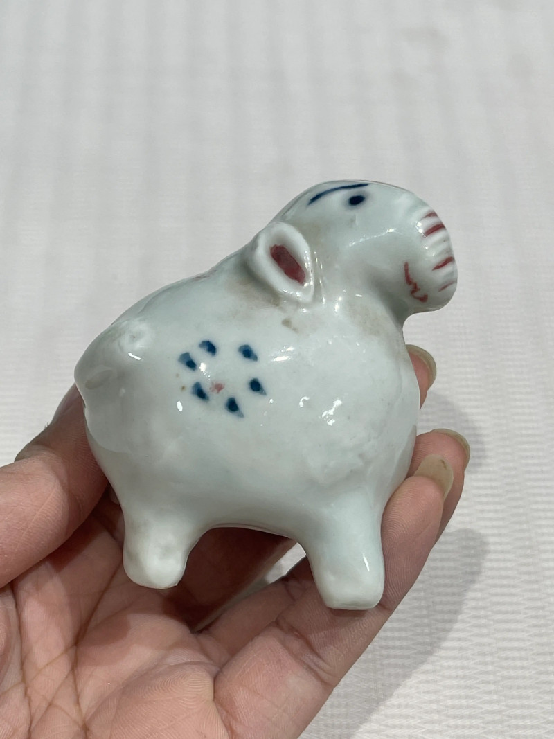 清代 文房小件瓷器一组十件 - 图2
