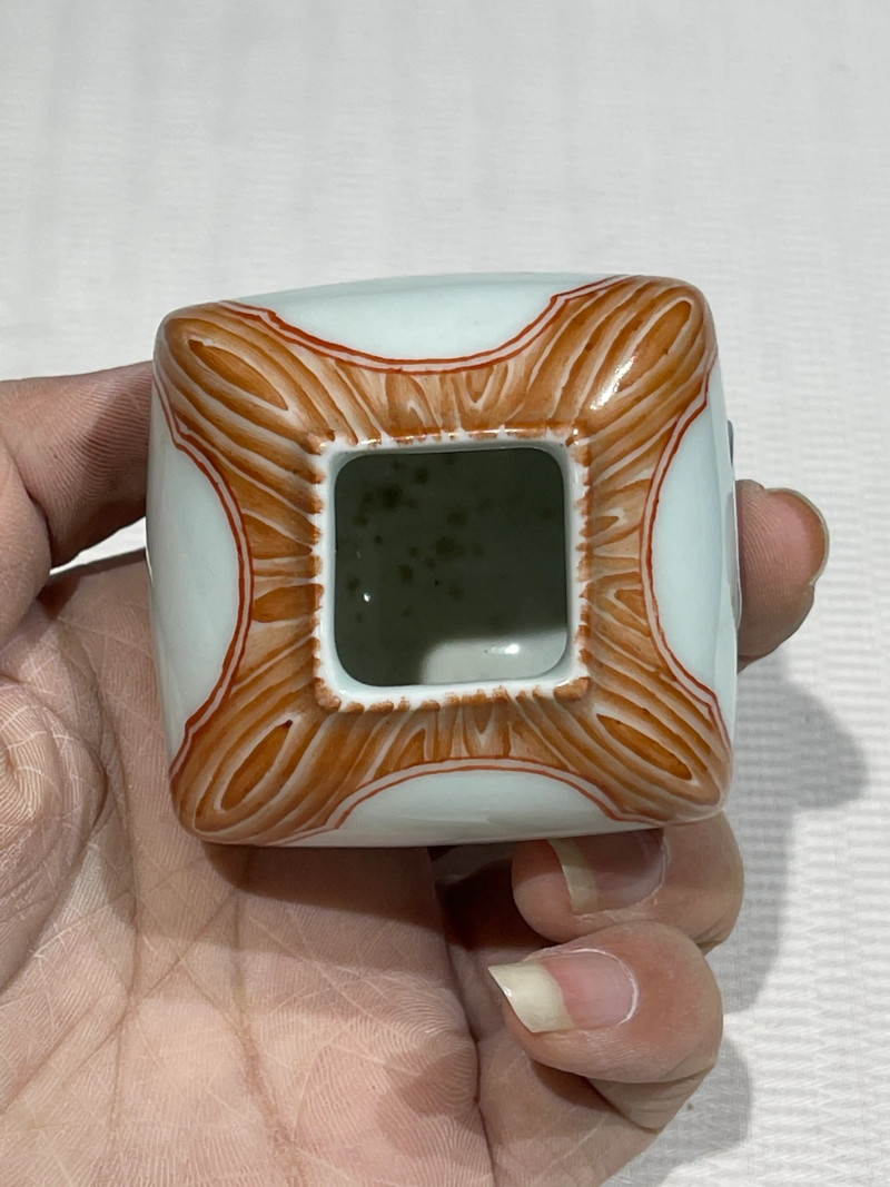 清代 粉彩文房瓷器一组十二件 - 图39