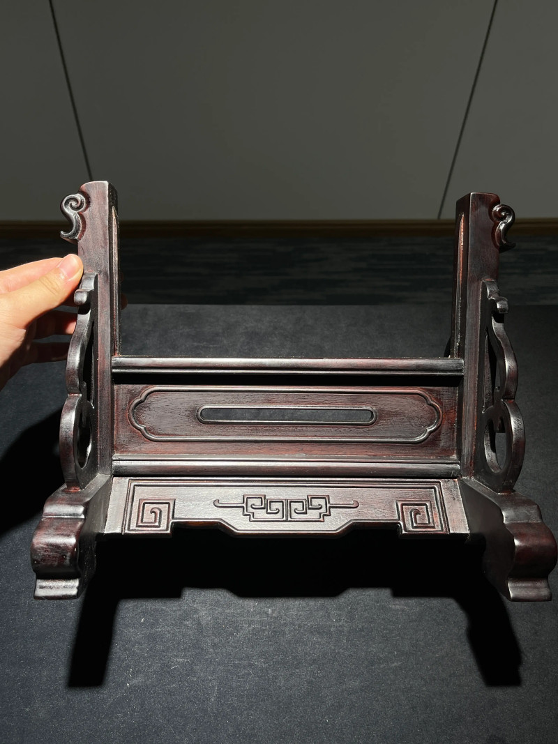 清乾隆 豆青地粉彩花鸟纹瓷板 - 图10