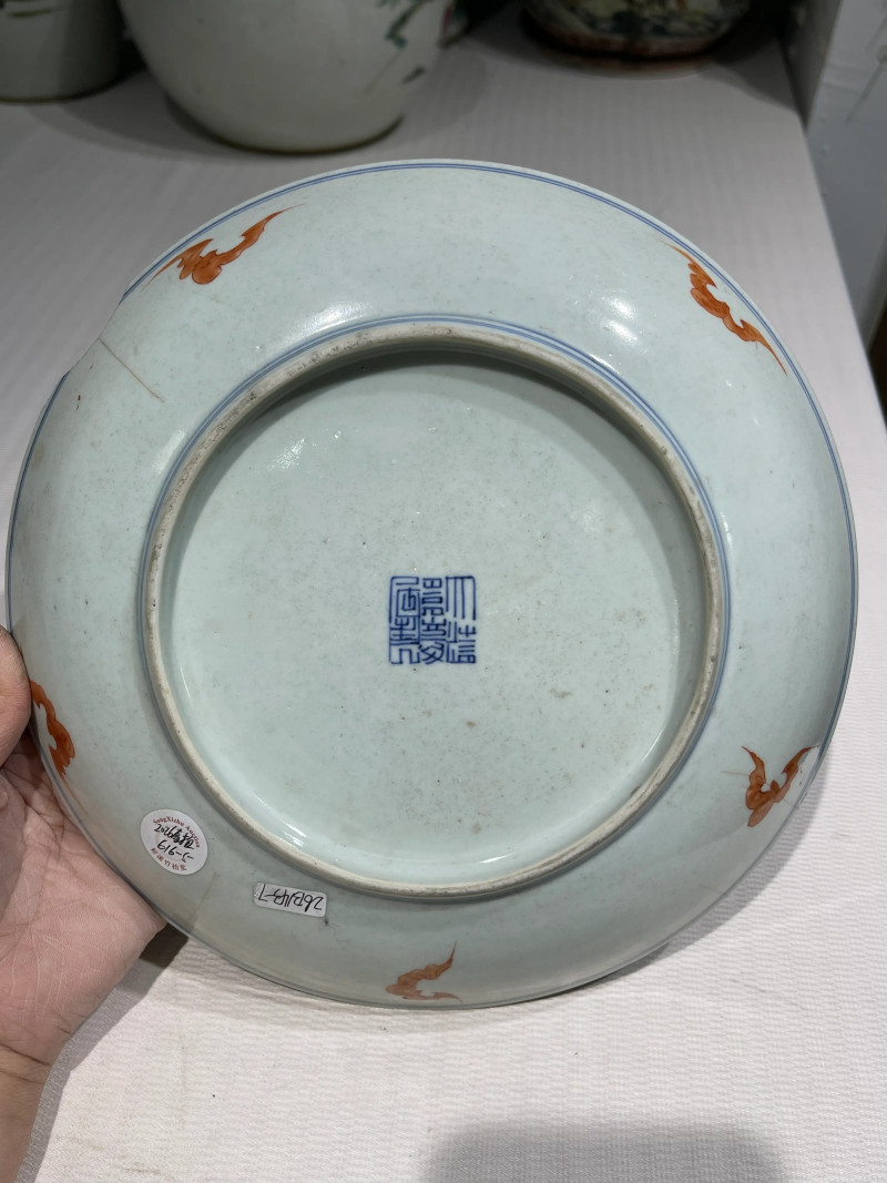 清代 粉彩盘一组十二件 - 图32