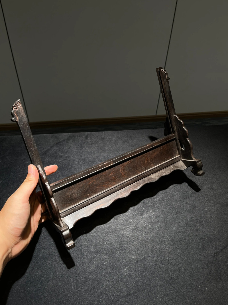 清乾隆 粉彩花卉纹瓷板 - 图9