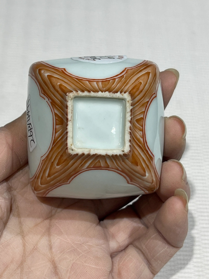 清代 粉彩文房瓷器一组十二件 - 图40