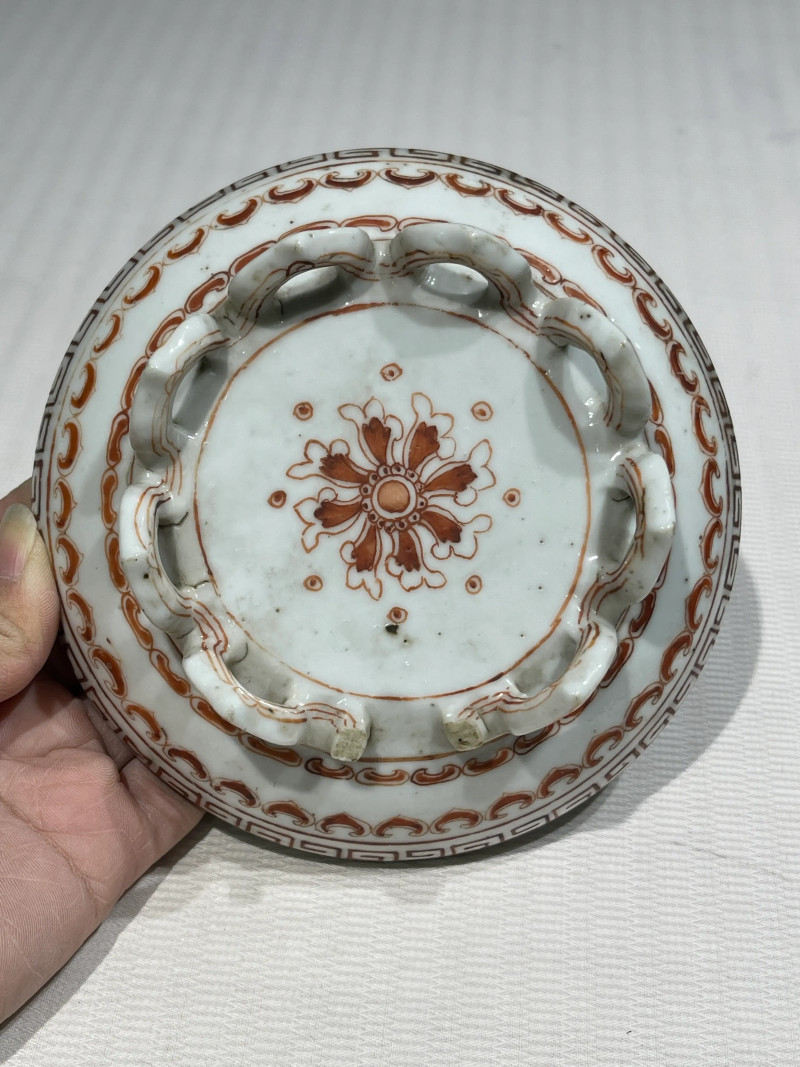 清代 粉彩瓷器一组六件 - 图22