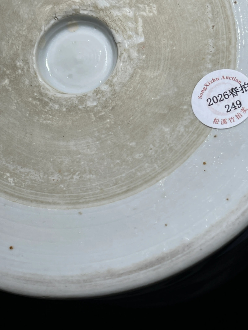 清康熙 青花竹林七贤纹笔筒 - 图14