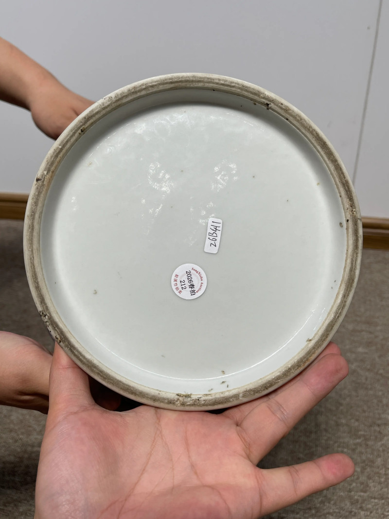 50年代 青花和平鸽纹大棒槌瓶 - 图10