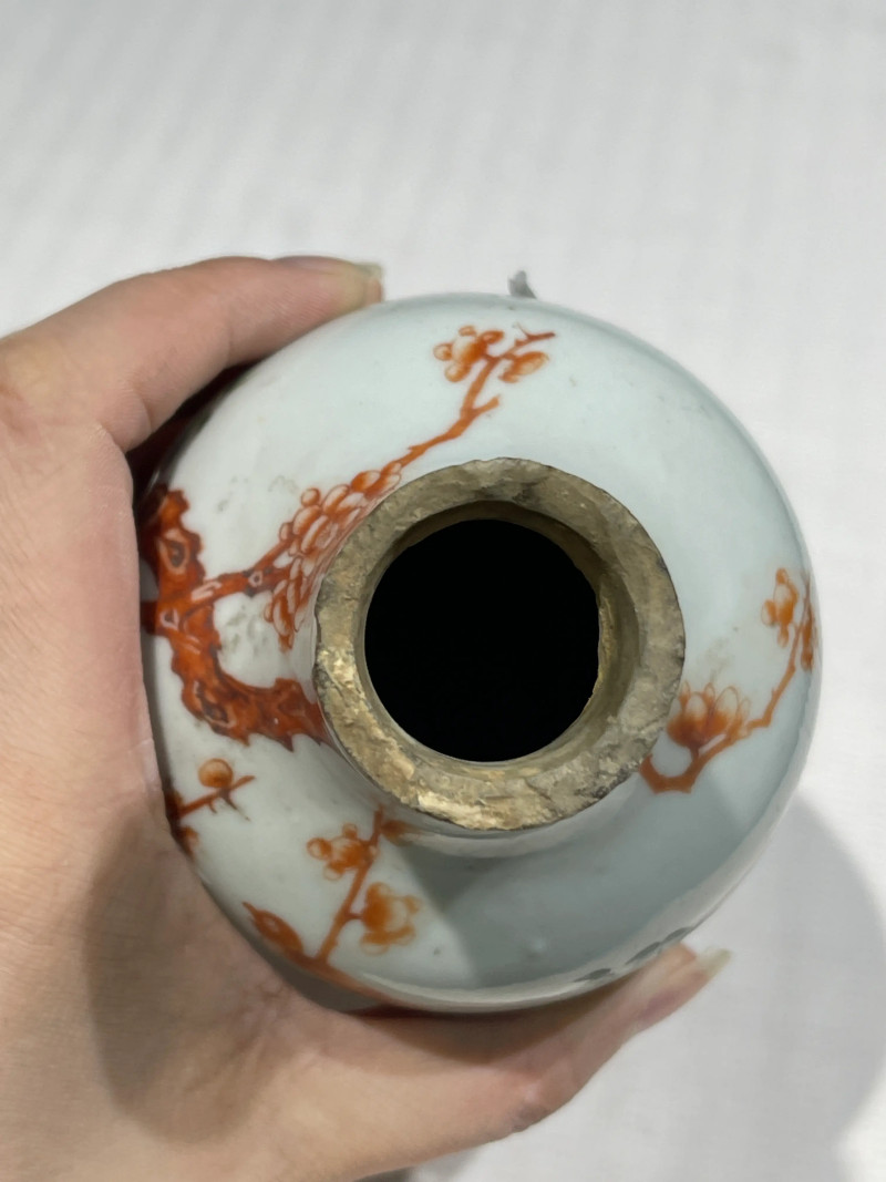 清代 粉彩花鸟纹瓶一组二十一件 - 图23