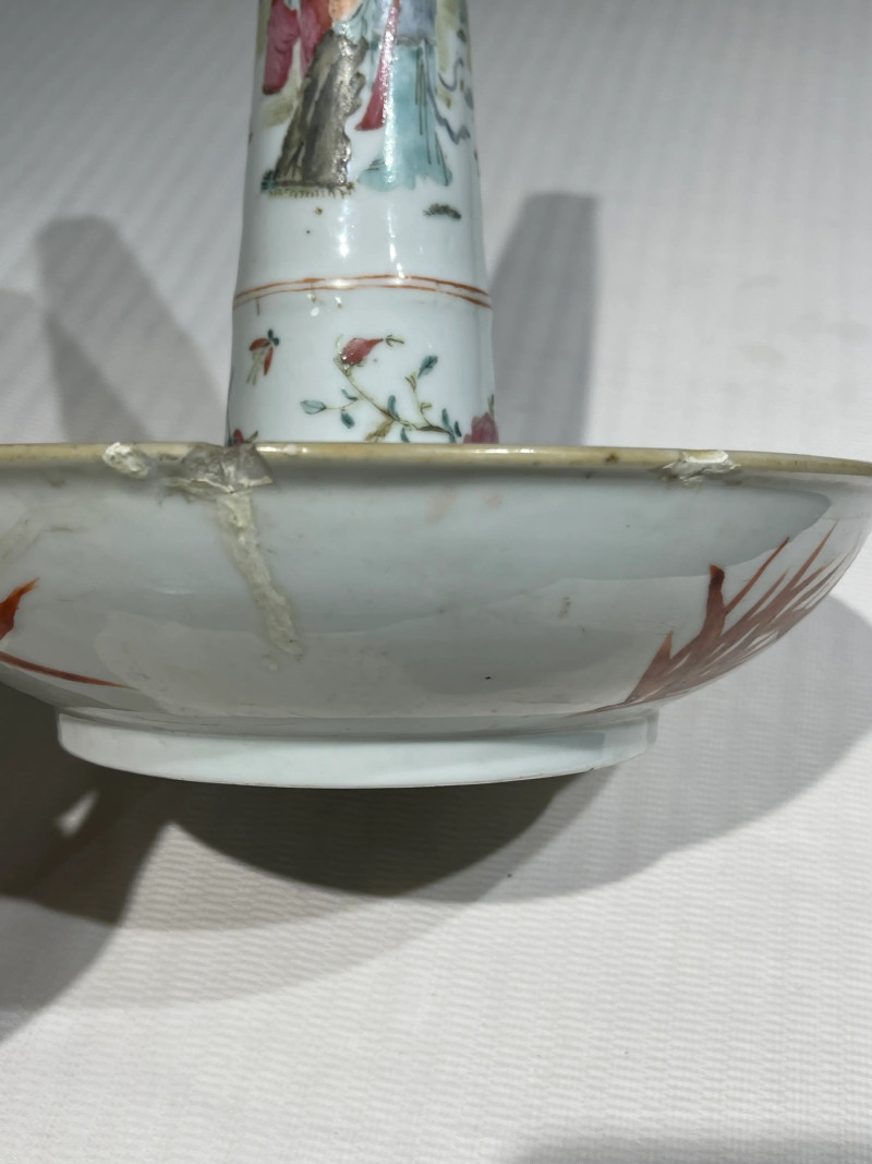 清代 粉彩人物纹瓷器一组十四件 - 图50