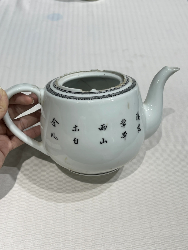 民国 粉彩瓷器一组五件 - 图28
