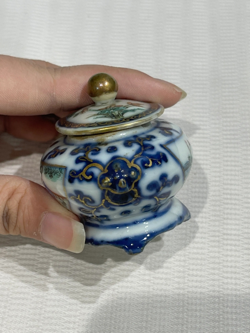 清代 文房小件瓷器一组十件 - 图35