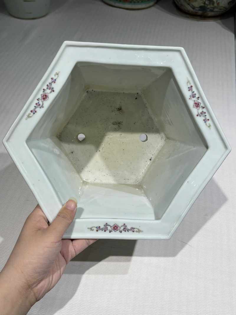 民国 粉彩瓷器一组四件 - 图21