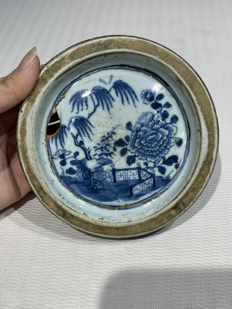 清代 青花瓷器一组七件 - 图30