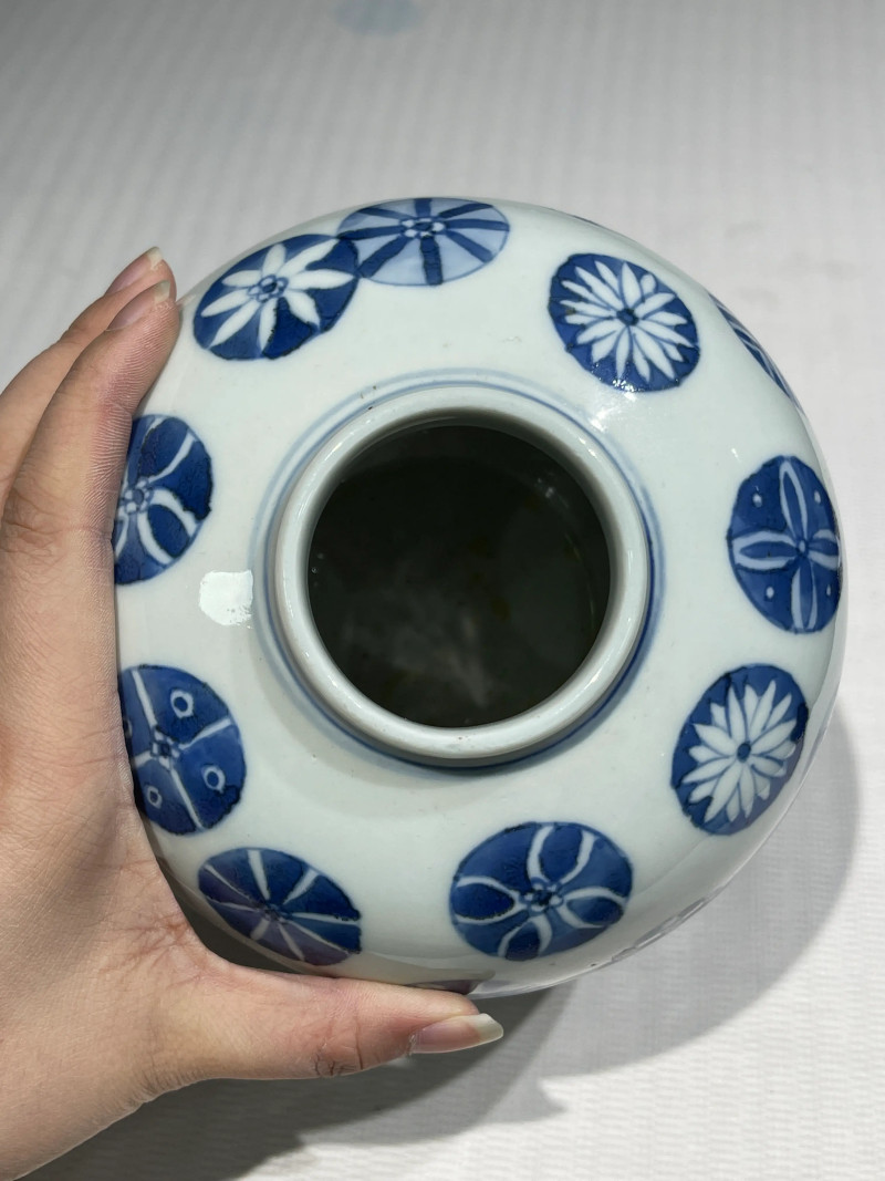 清代 青花瓷器一组八件 - 图22
