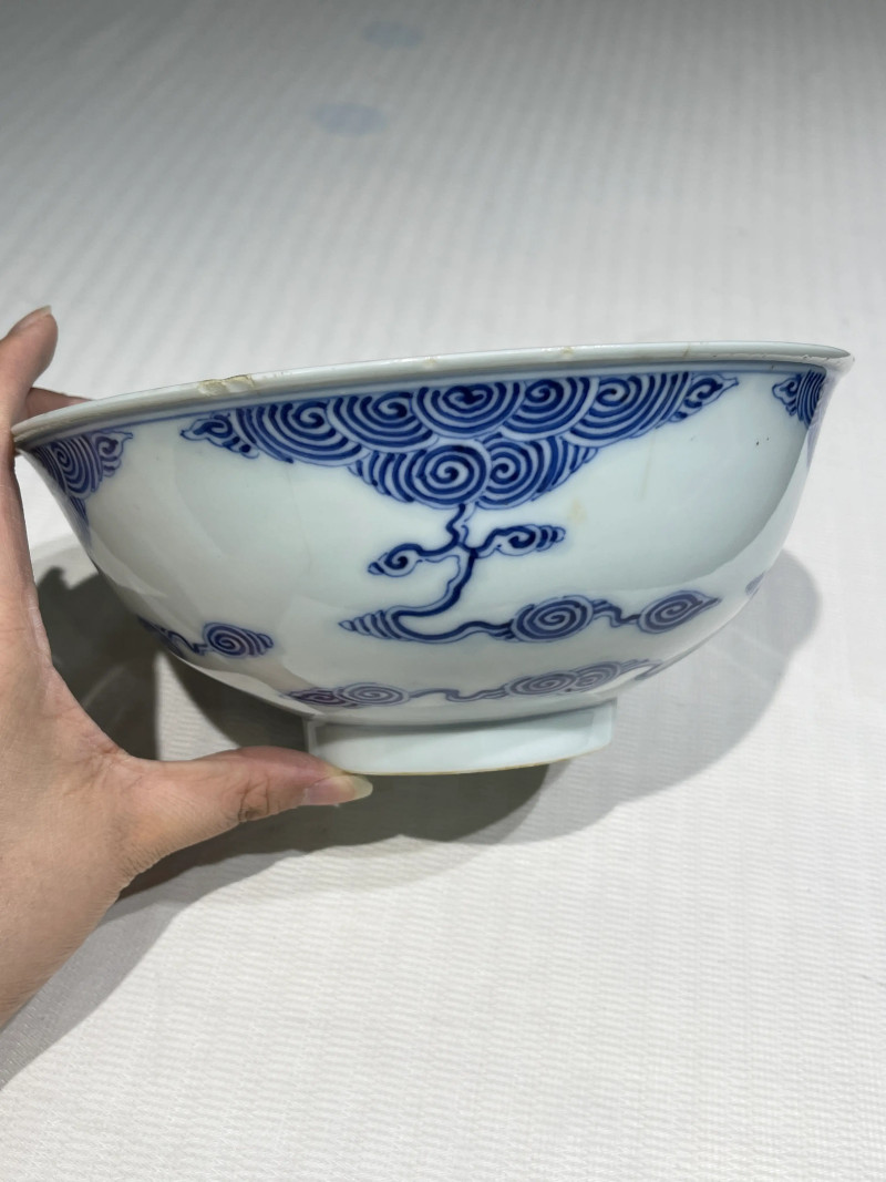 清代 青花瓷器一组七件 - 图2