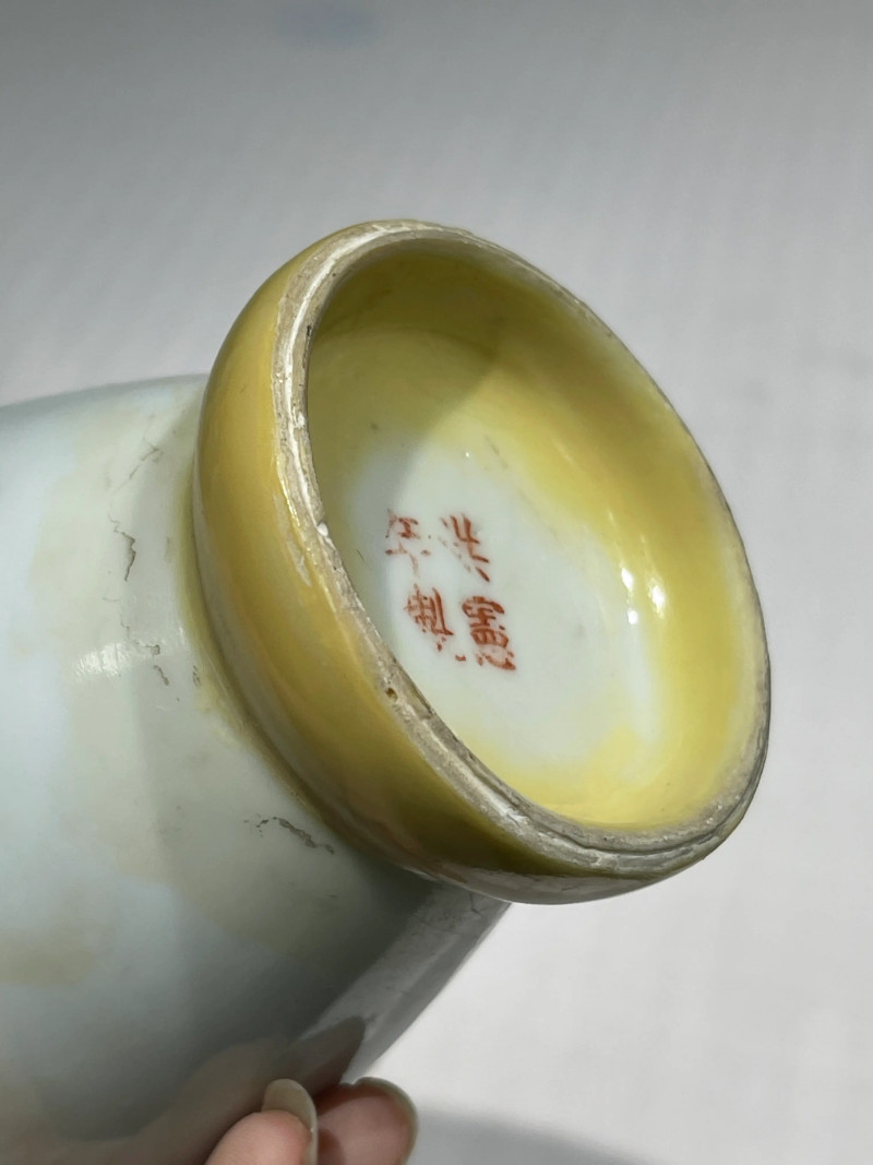 清代 粉彩花鸟纹瓶一组二十一件 - 图29