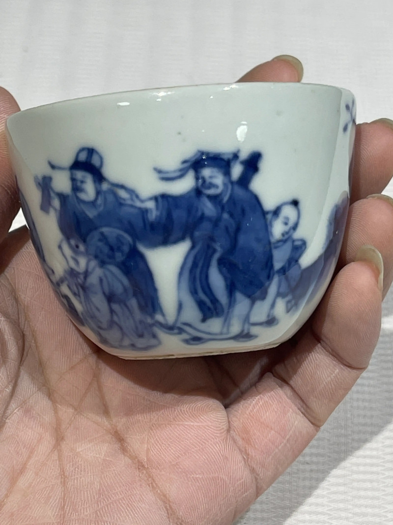 清代 青花瓷器一组八件 - 图17