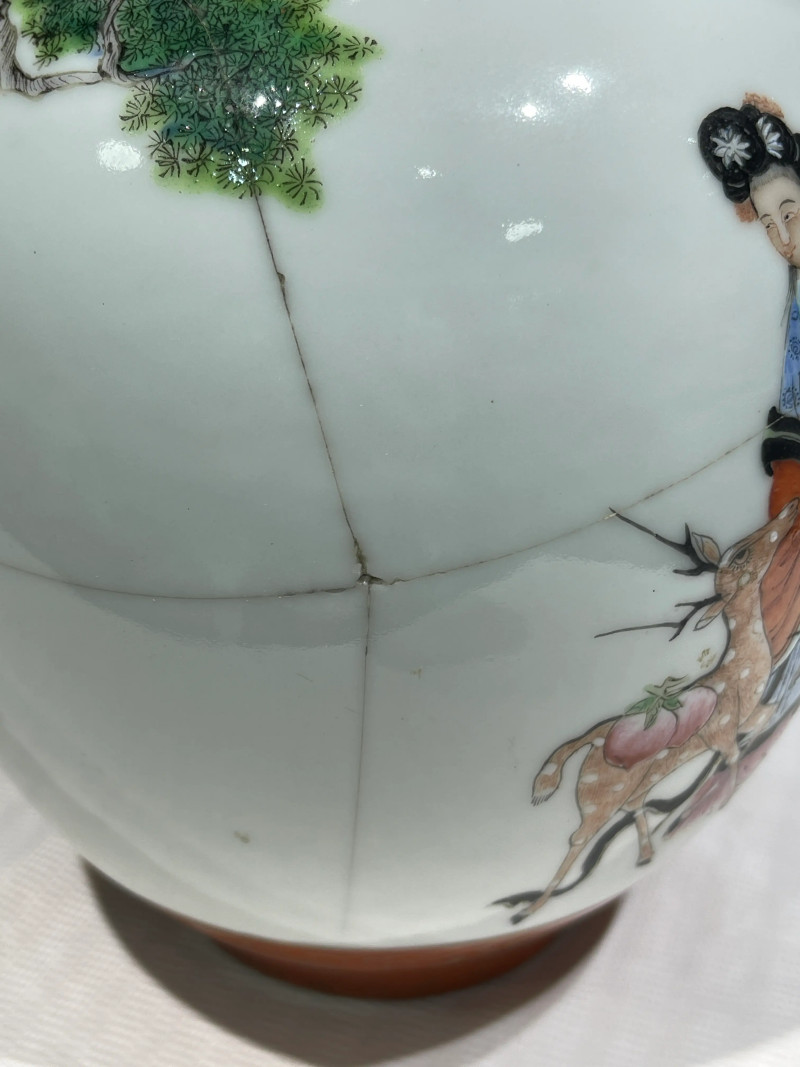 清代 粉彩瓷器一组四件 - 图25