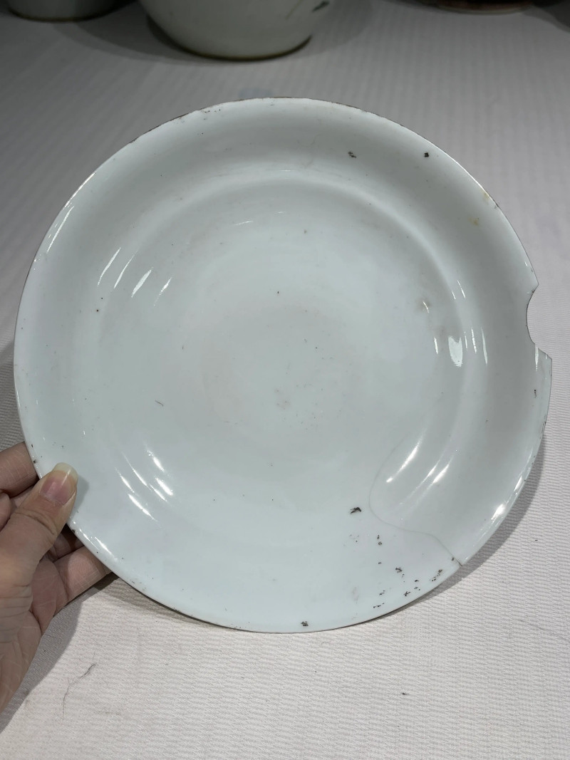 清代 粉彩瓷器一组七件 - 图36