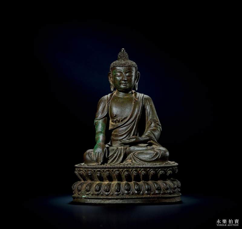 明 （永宣风格）铜释迦牟尼
