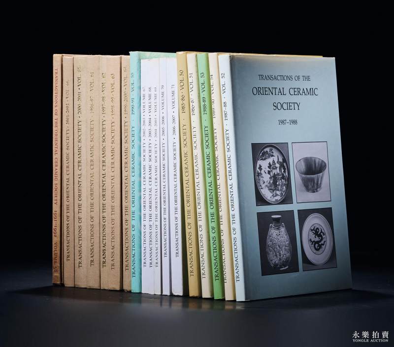 当代 1985-2007年 东方陶瓷学会会刊18册