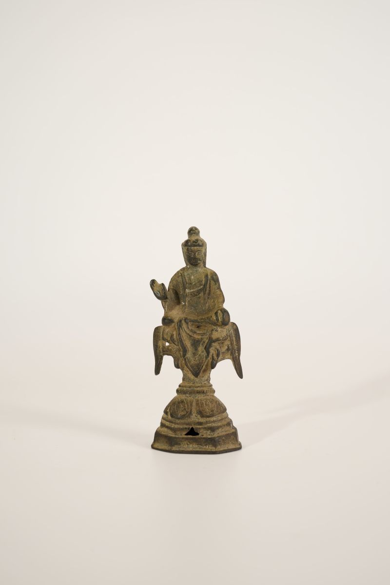 Lot915 明 铜释迦牟尼 - 图2