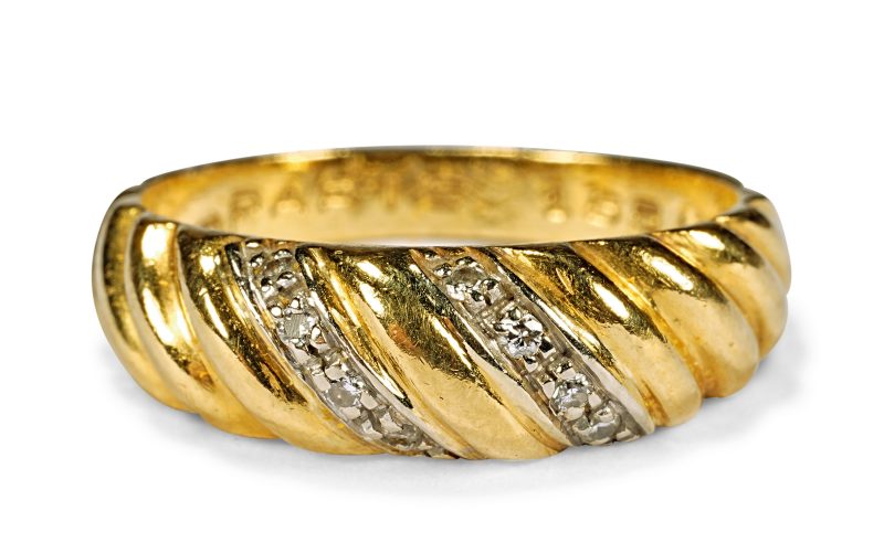 尚美Chaumet Paris黄金钻石戒指