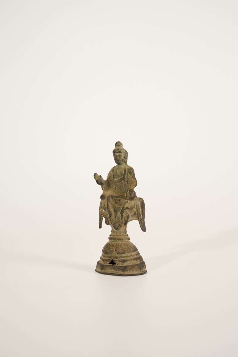 Lot915 明 铜释迦牟尼 - 图3