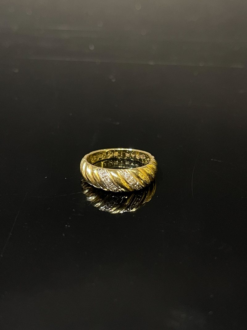 尚美Chaumet Paris黄金钻石戒指 - 图2