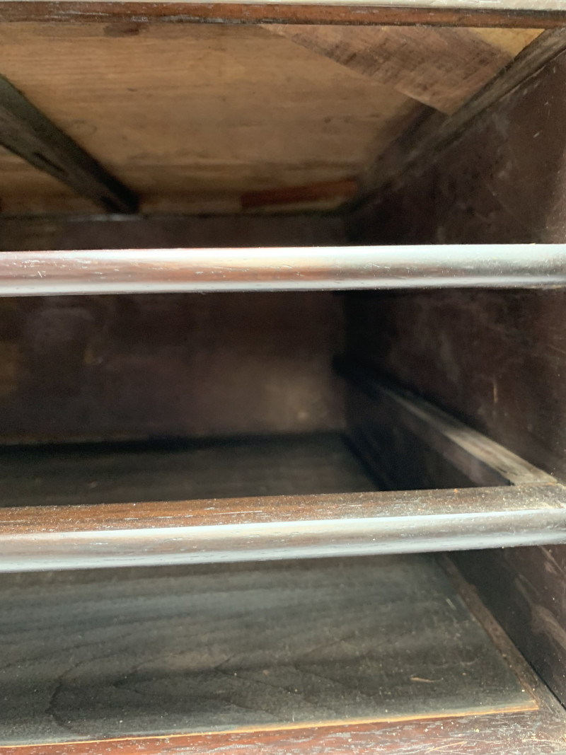 清 铜景泰蓝面板洪福捧寿纹扇箱 - 图13